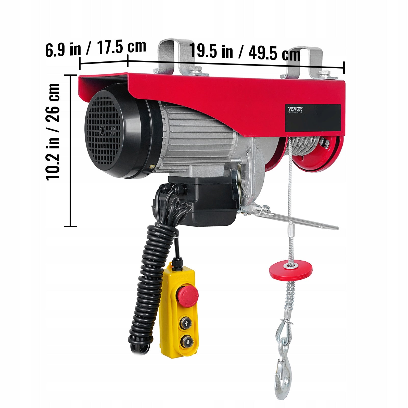 VEVOR Electric Winch Load Capacity 1000KG With Remote Control Manufacturer code B0C48TJM2Y