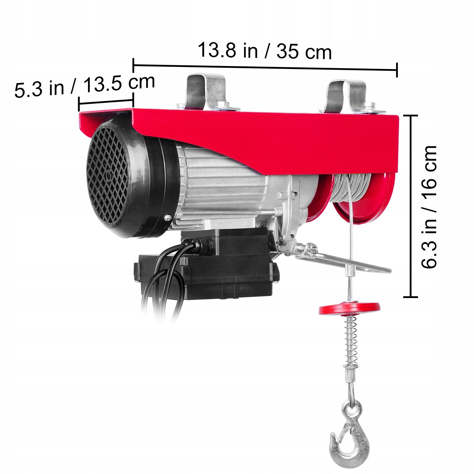 VEVOR Electric Winch Load Capacity 250KG With Wireless Remote Control 12M Brand Vevor