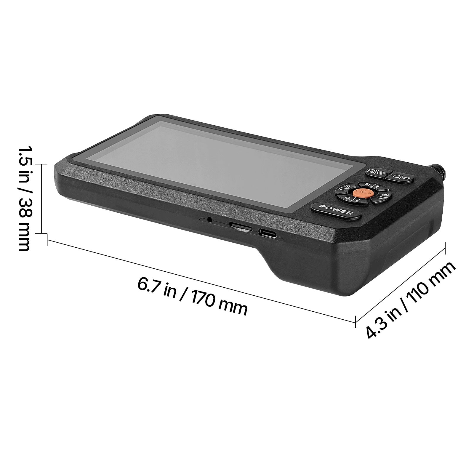 VEVOR Endoscope Camera With Dual Lens 5M Cable And 5" Screen Manufacturer code FXKQXNKJ5INCJA