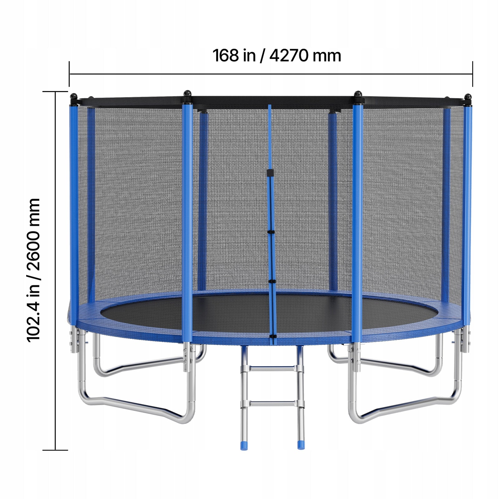 VEVOR Garden Trampoline 427CM Waterproof With Versatile Protection Brand Vevor