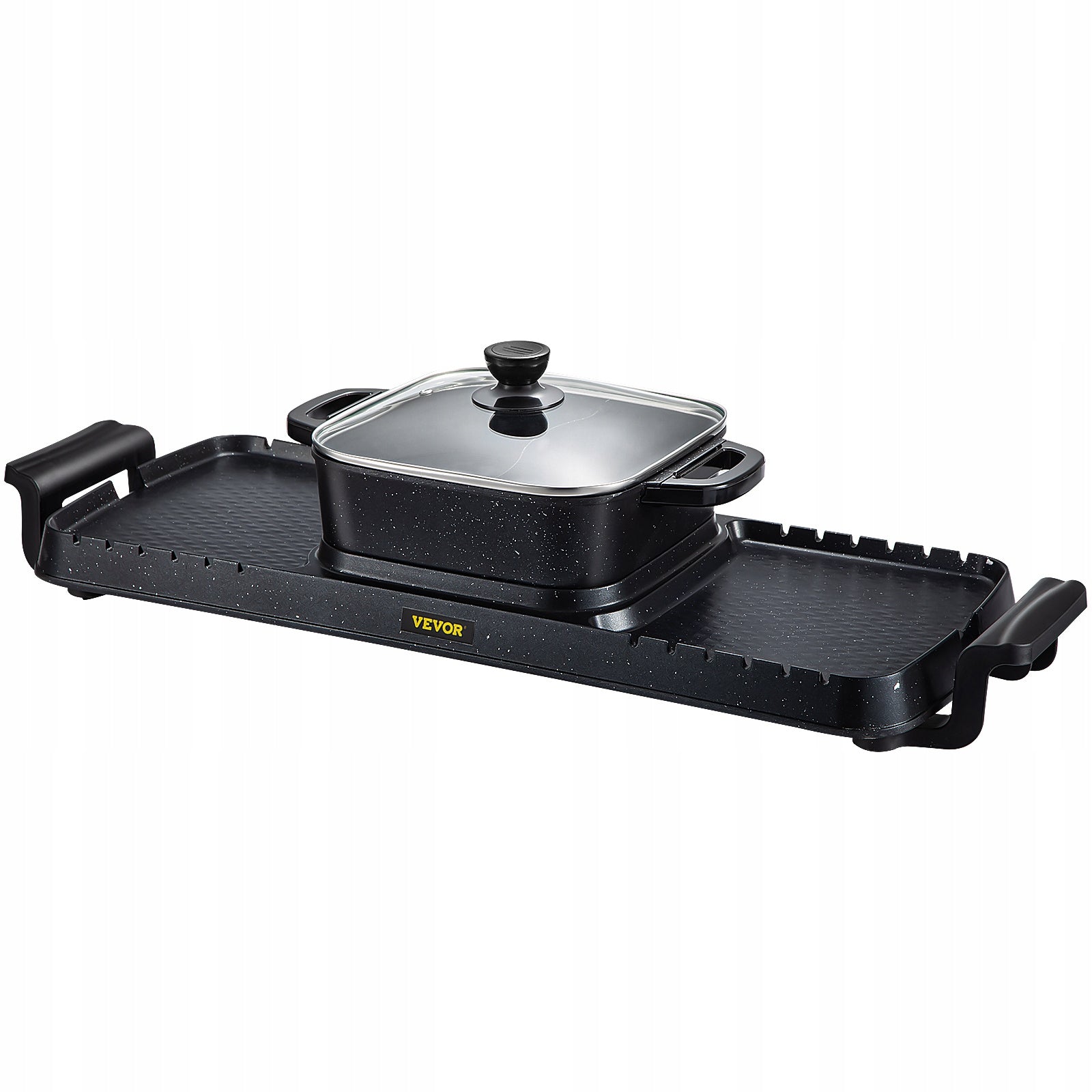 VEVOR HOT POT & GRILL 2IN1 2300W – ELECTRIC SMOKELESS GRILL WITH SHABU POT Model YS-602