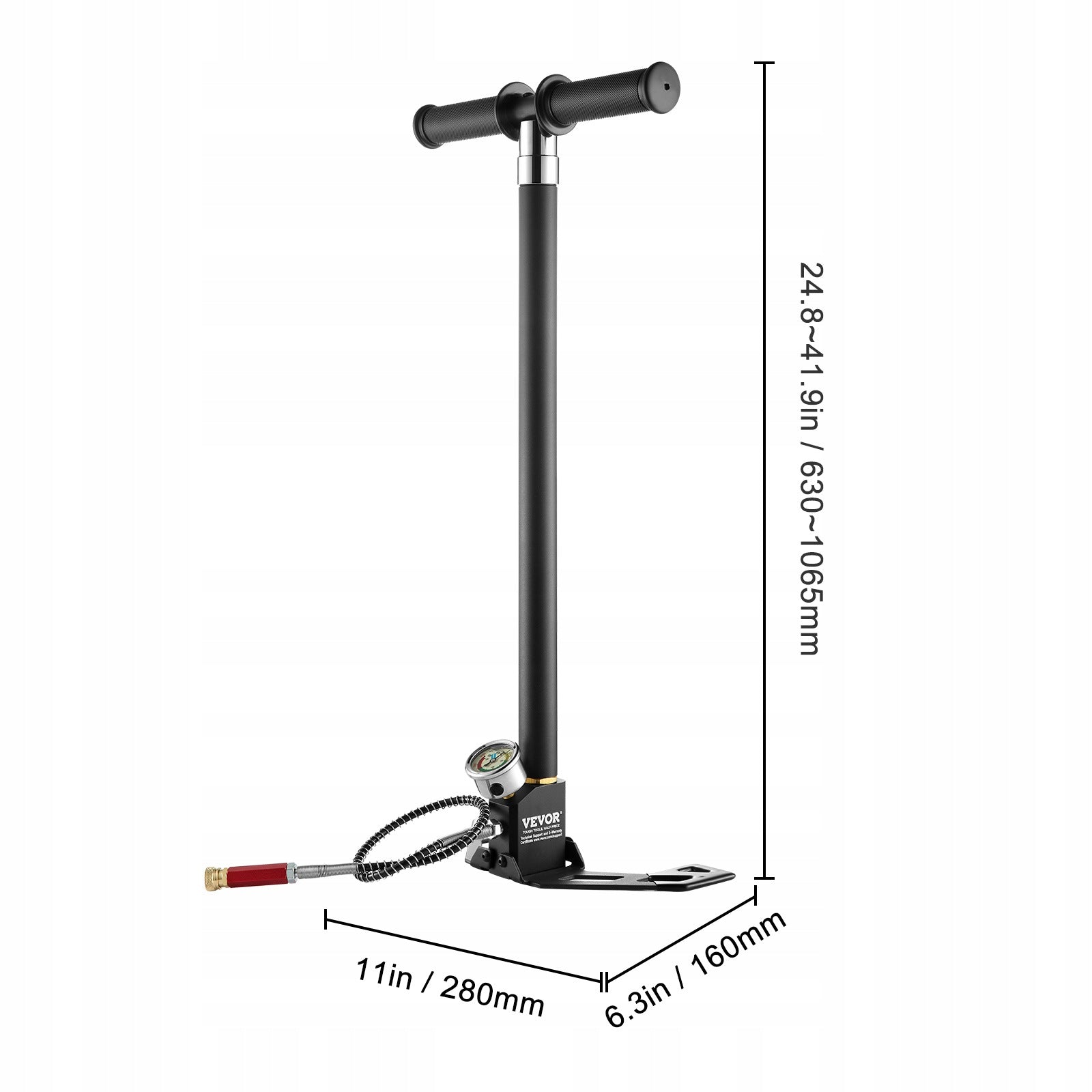 VEVOR Hand Pump PCP Portable 4500PSI 4-Degree With Oil Filter Manufacturer code SDQQCQB4000PSVH