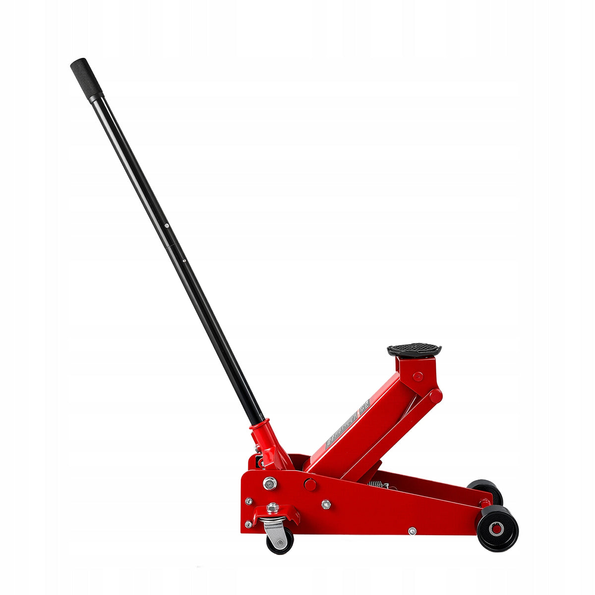 VEVOR Hydraulic Lift Load Capacity 3T With Single Piston Pump Red Minimum lifting height 130 mm