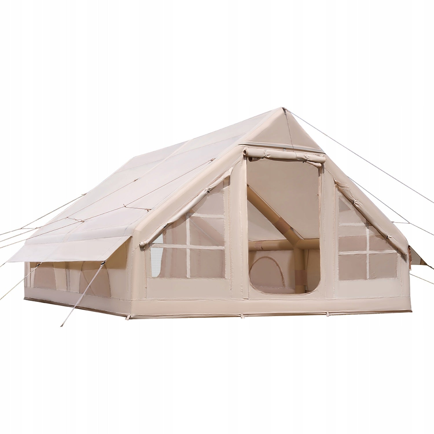 VEVOR Inflatable Camping Tent 4x3x2M For 5-8 People Oxford 300D