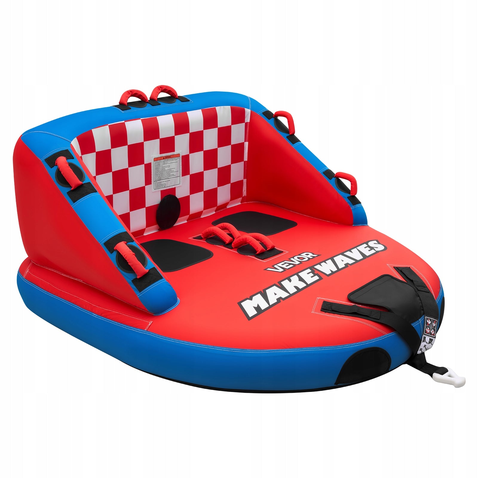 VEVOR Inflatable Lifting Board 154KG For 2 Persons Towed Tube For Boat Brand Vevor