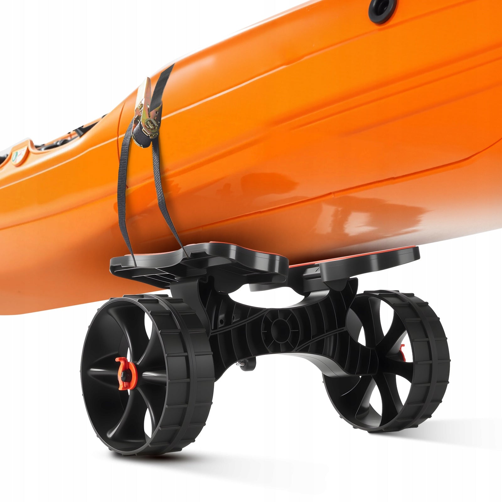 VEVOR Kayak Trolley Horizontal With 25,4CM Wheels Load Capacity 113KG Folding Model JH-P001