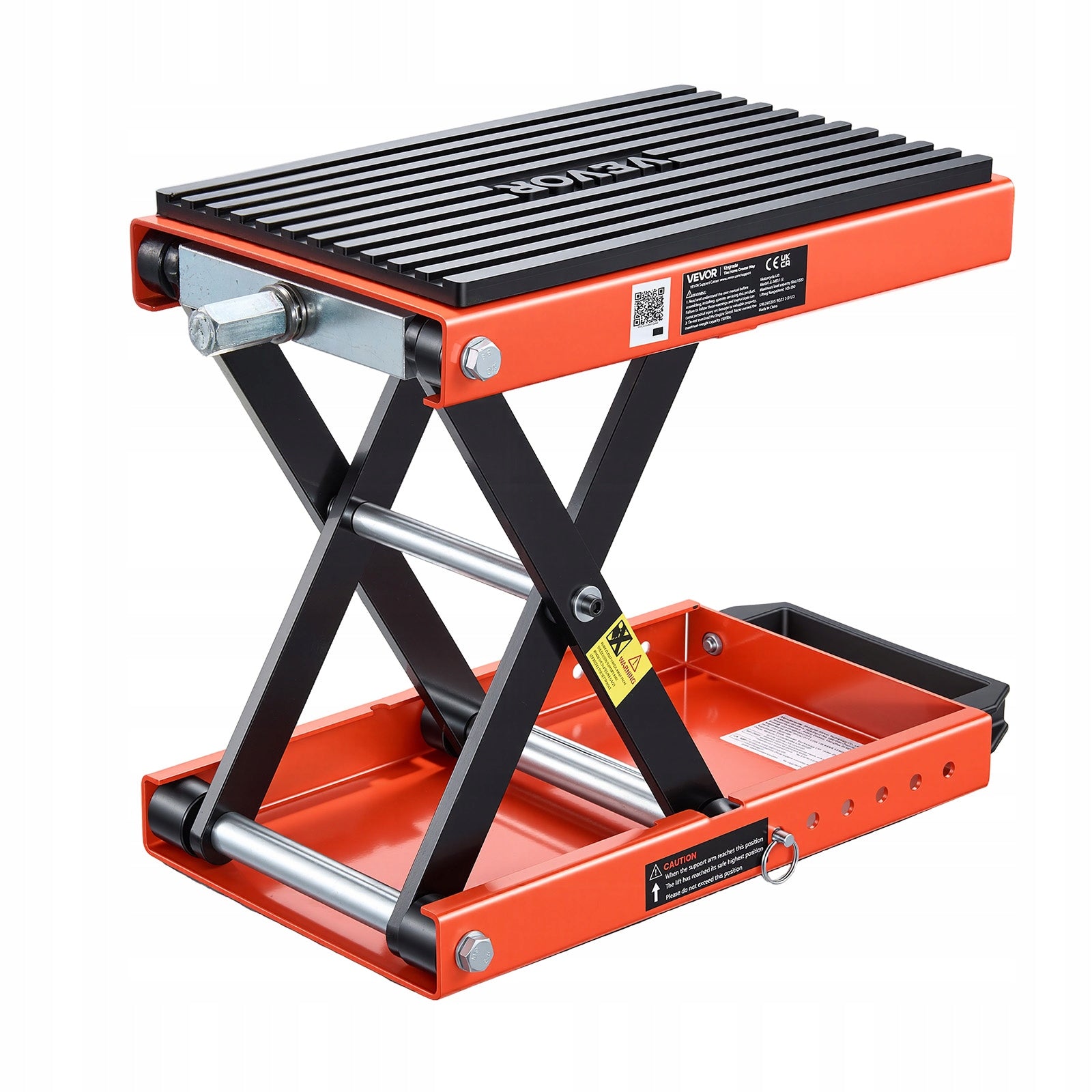 VEVOR Motorcycle Lift Lifting Capacity 680KG 10,5 – 35CM For Street Motorcycles Manufacturer code MTCXXSJJ1500GRMY1