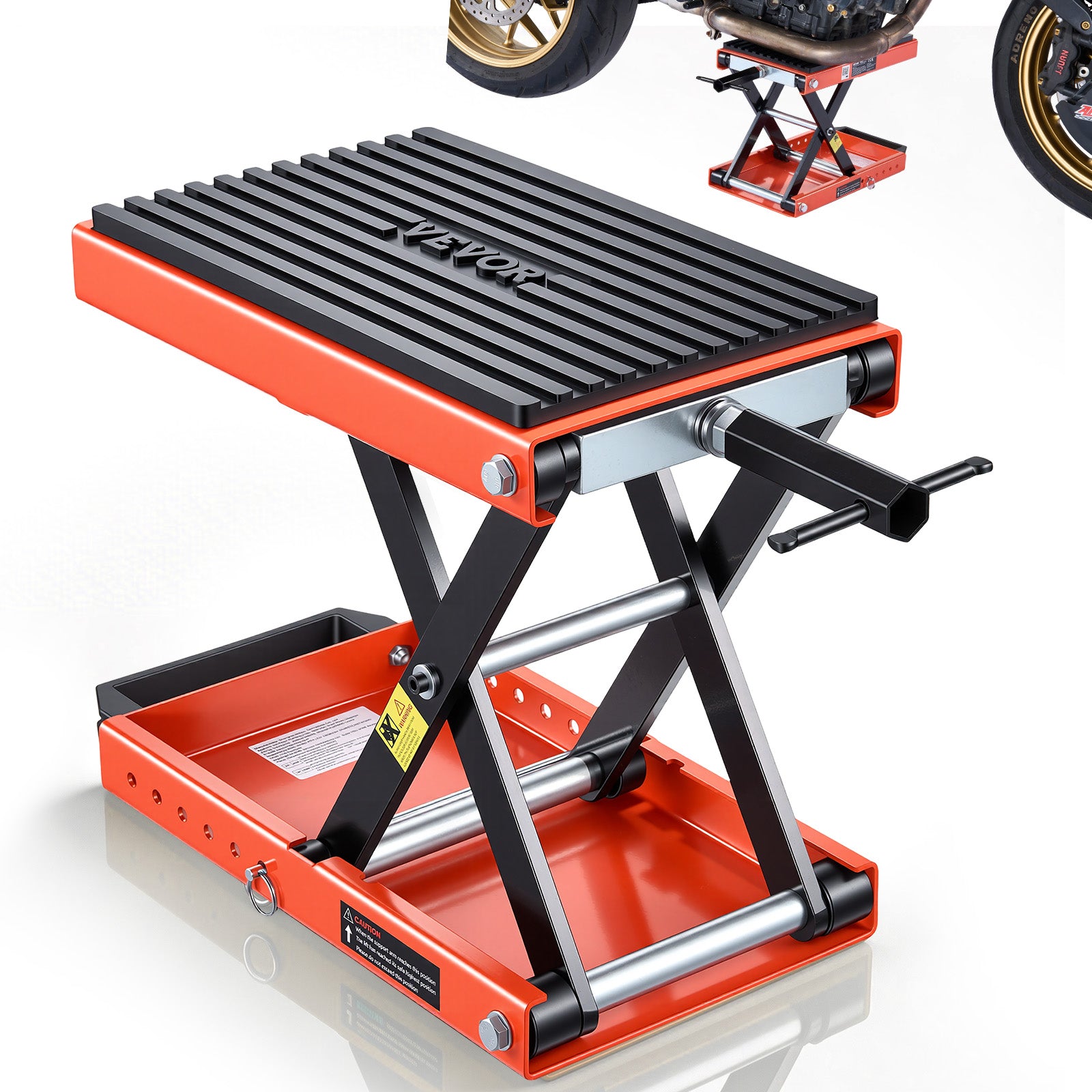 VEVOR Motorcycle Lift Lifting Capacity 680KG 10,5 – 35CM For Street Motorcycles