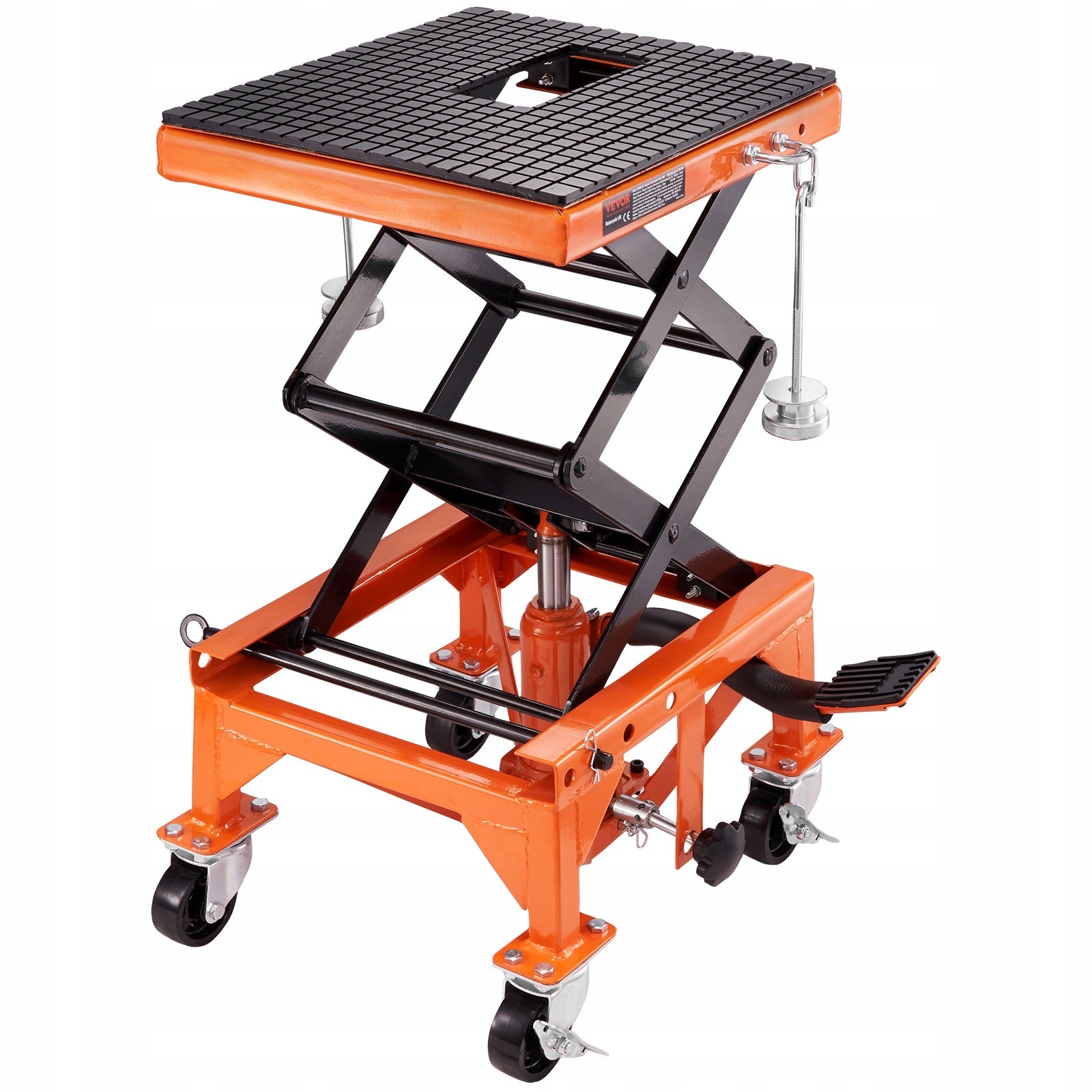 VEVOR Motorcycle Lift With Lifting Capacity 158KG Adjustable In Range 350 – 905MM Manufacturer code MTCSJJYYBF350G0