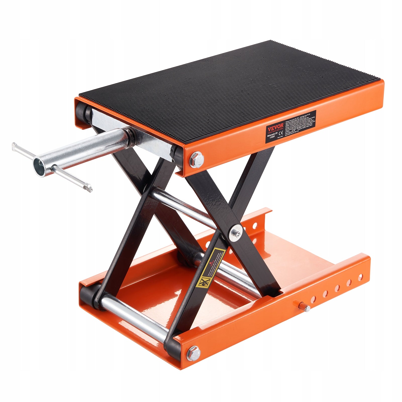 VEVOR Motorcycle Lift With Lifting Capacity 500KG Adjustable In Range 95-350MM Manufacturer Vevor