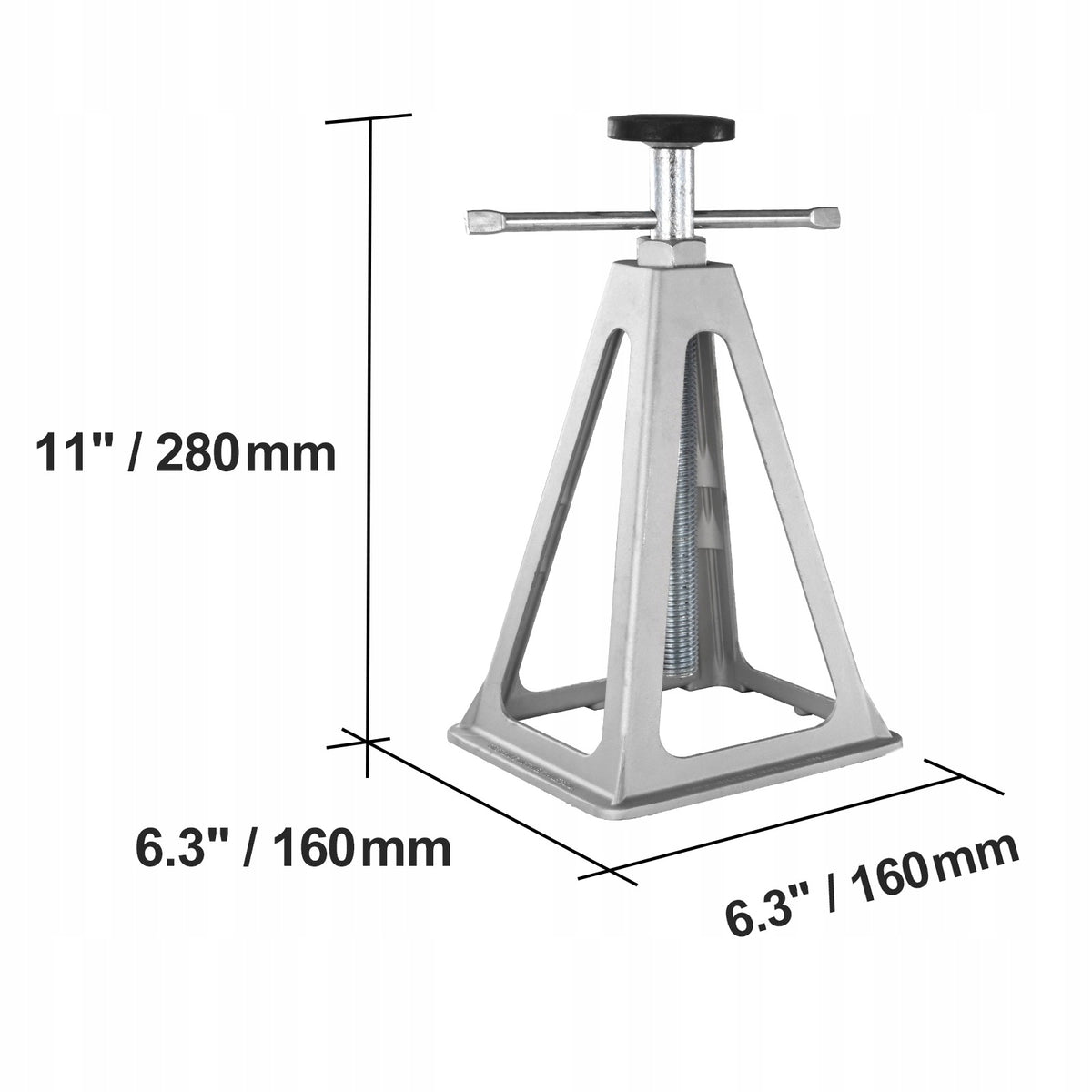 VEVOR Motorhome Lift 4Pcs Load Capacity 2,72T Height Range 28-43,5CM Brand Vevor