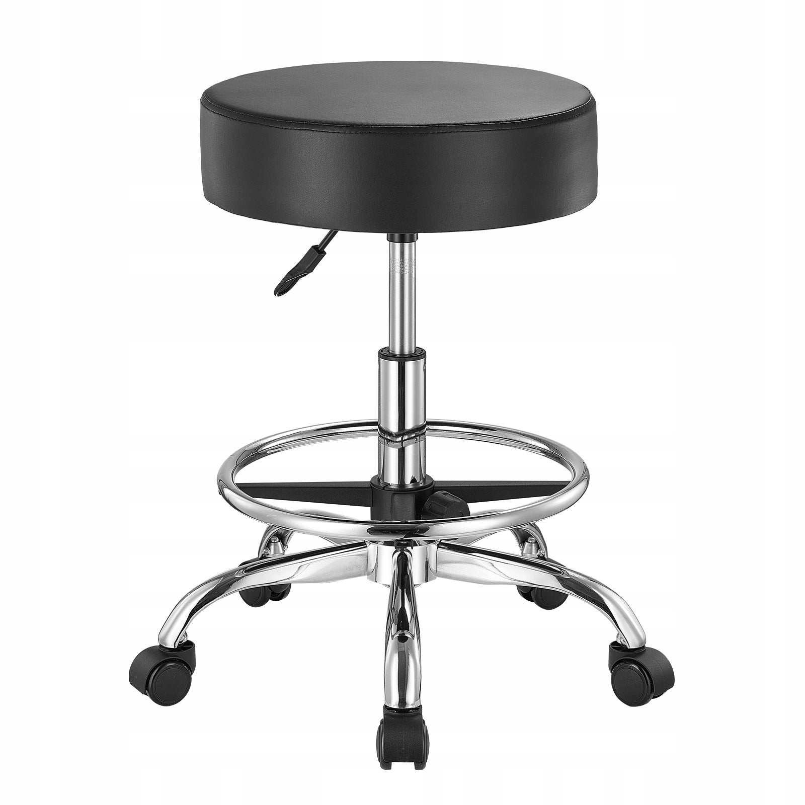 VEVOR Obrotowy Stołek 55-71CM Regulacją Wysokości Stołek Siodłowy Obrotowy Furniture depth 54 cm