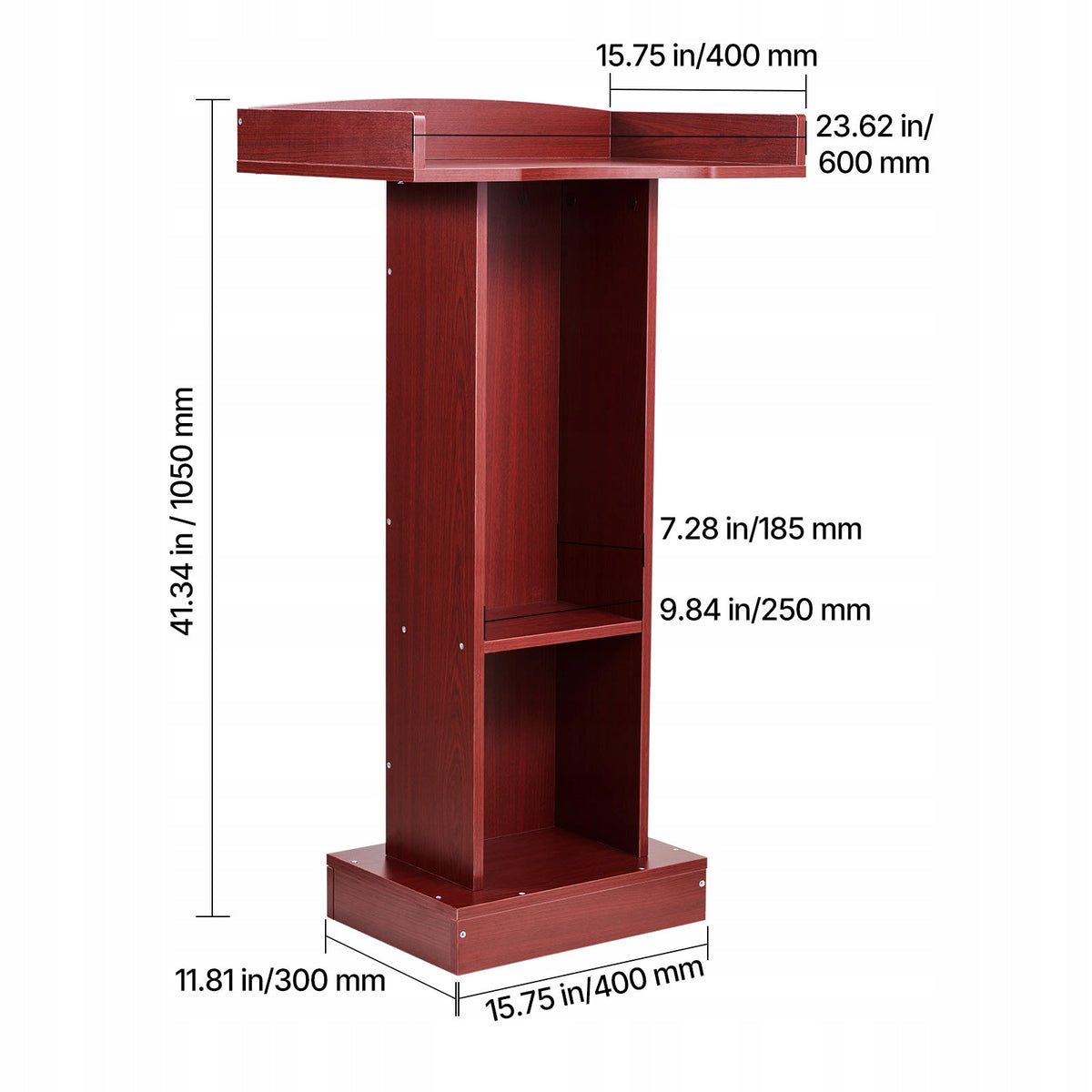 VEVOR Office Furniture Wooden Speaker 105CM For Classroom Conference Rooms Manufacturer code JT1CGKMZ41INP