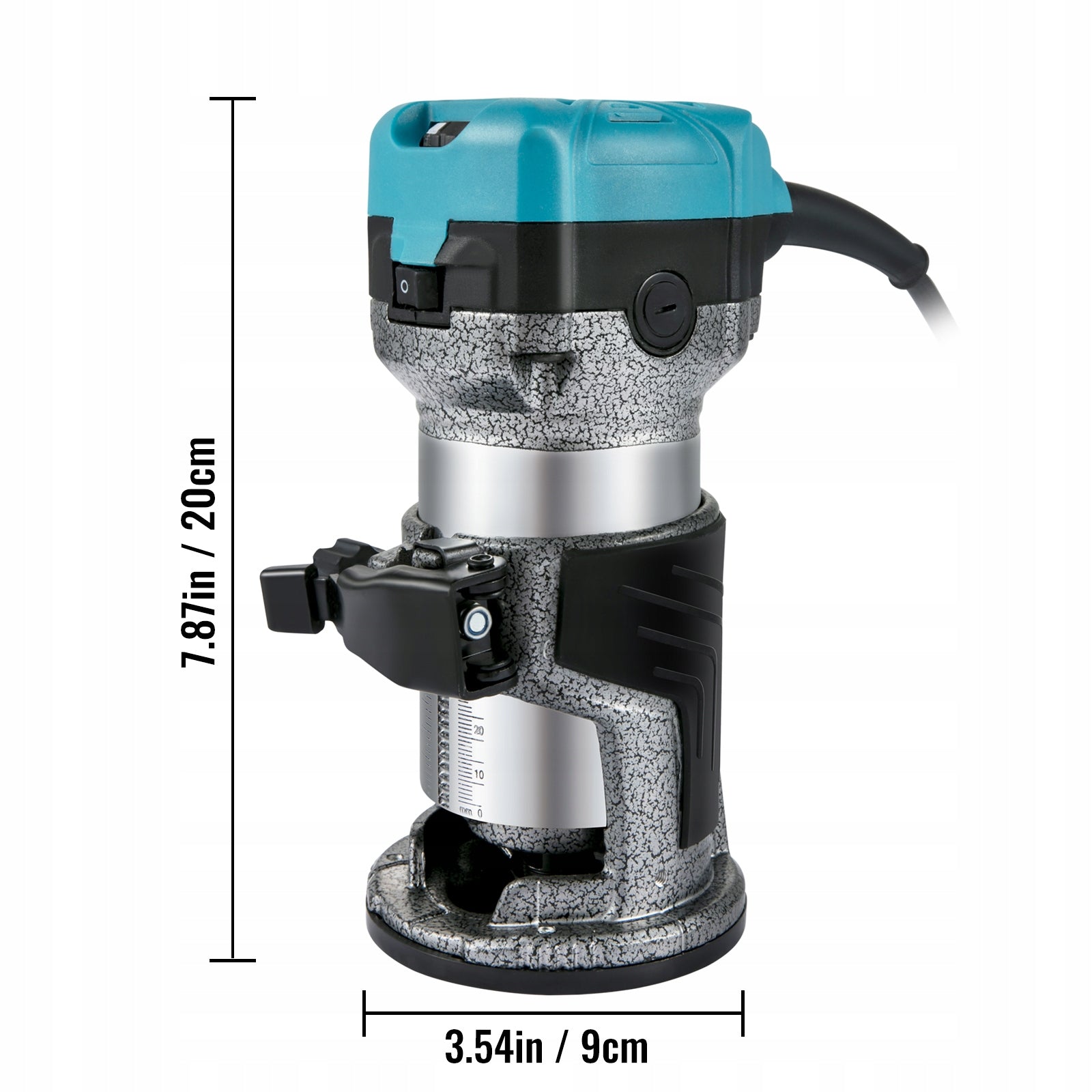 VEVOR One-Handed Wood Milling Machine 800W 3 Bushings Speed Adjustment Manufacturer code KCJSCMGXB220V6M