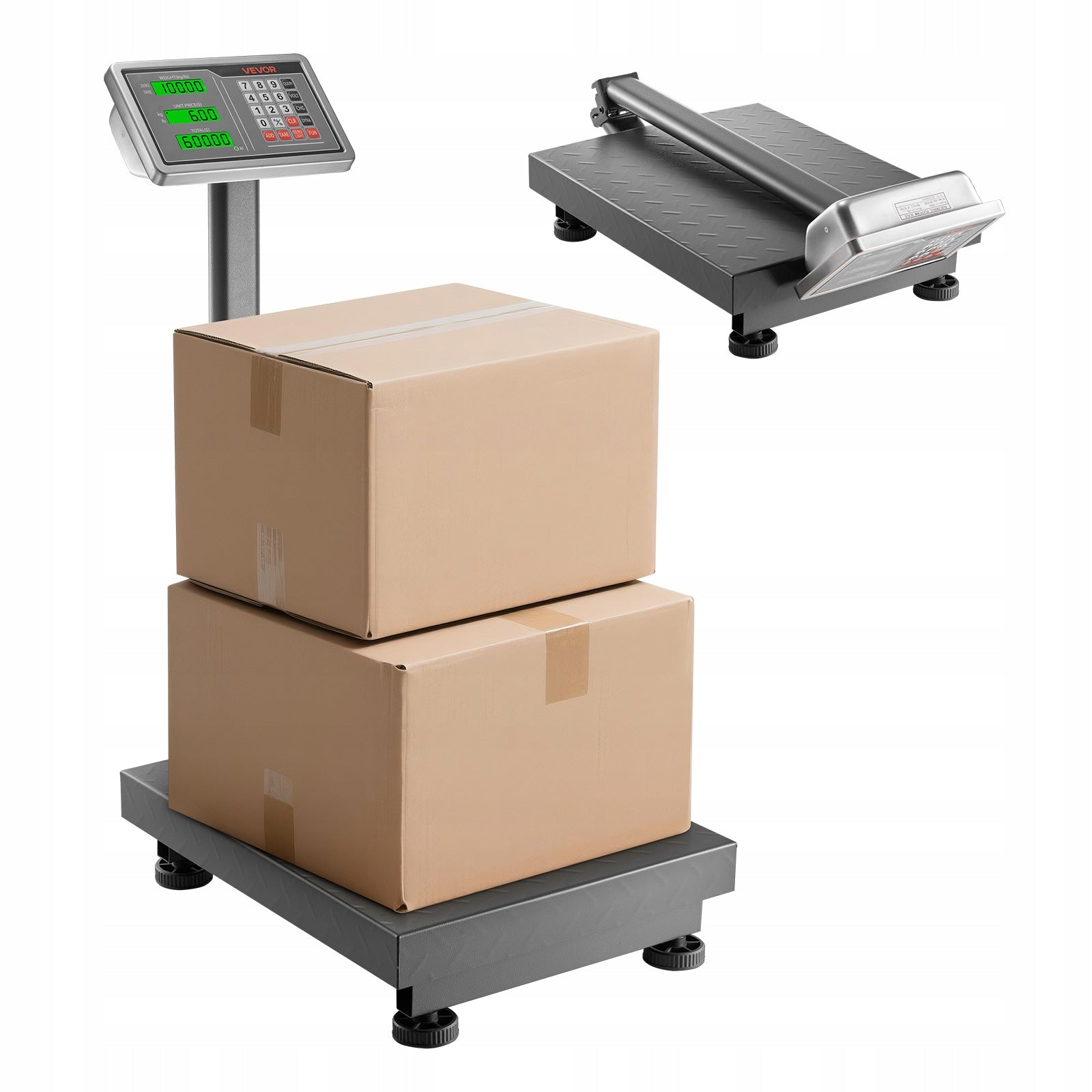 VEVOR Platform Weight Lifting Capacity 300KG Warehouse Weight With Division LB/KG Brand Vevor