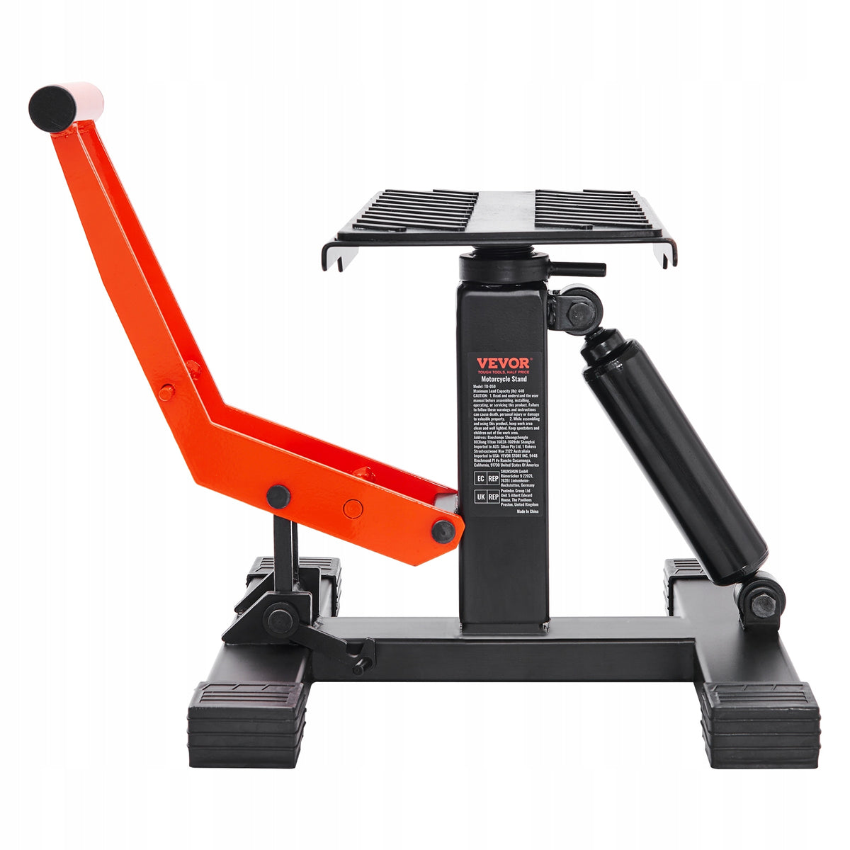 VEVOR Podnośnik Do Motocykli 200KG 255-460MM Regulacja Wysokości 0-120MM Manufacturer Vevor