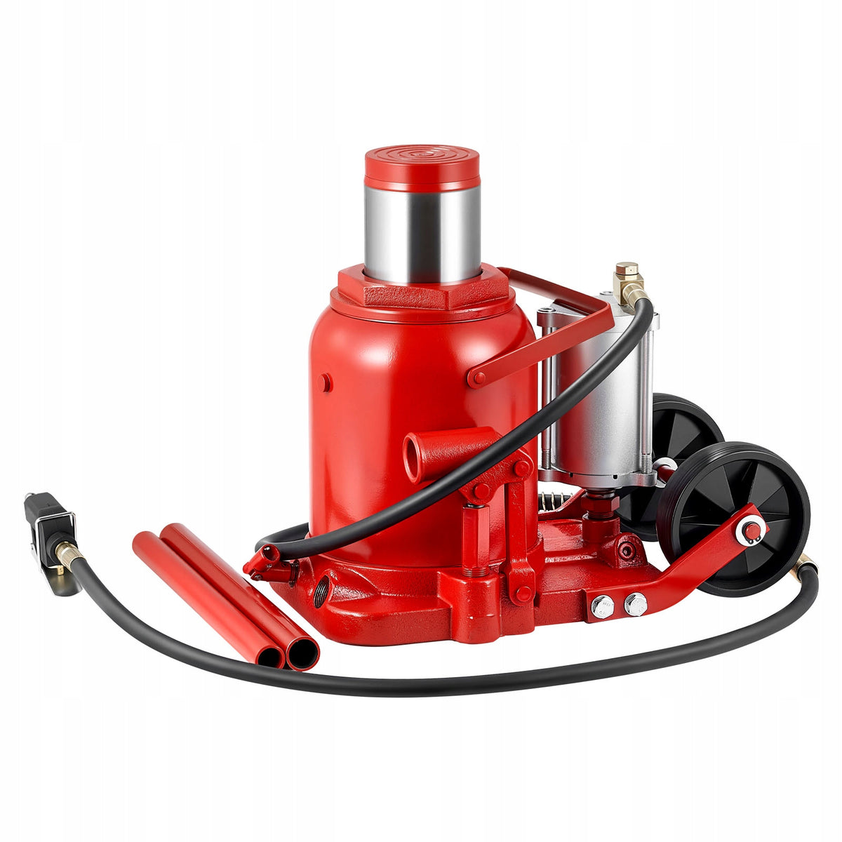 VEVOR Pole Lift Load Capacity 50T Lifting Range 26,5 – 41CM Red Minimum lifting height 265 mm