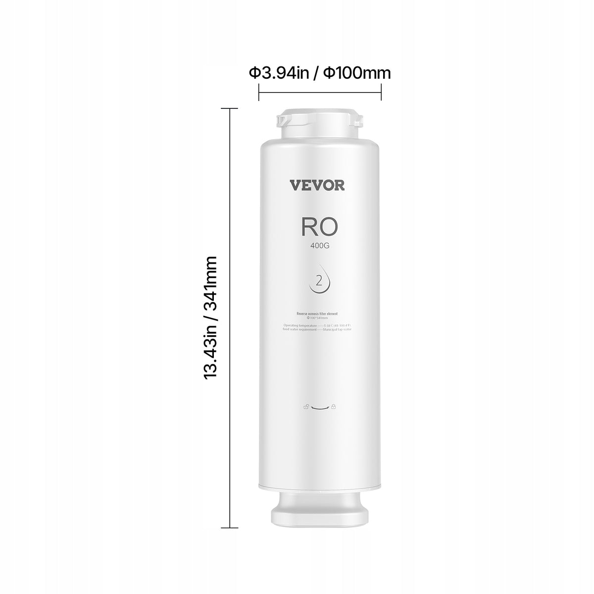 VEVOR Reverse Osmosis System With Rotary Inlet Multilayer Filtration Manufacturer code SCXLSXTLXRO