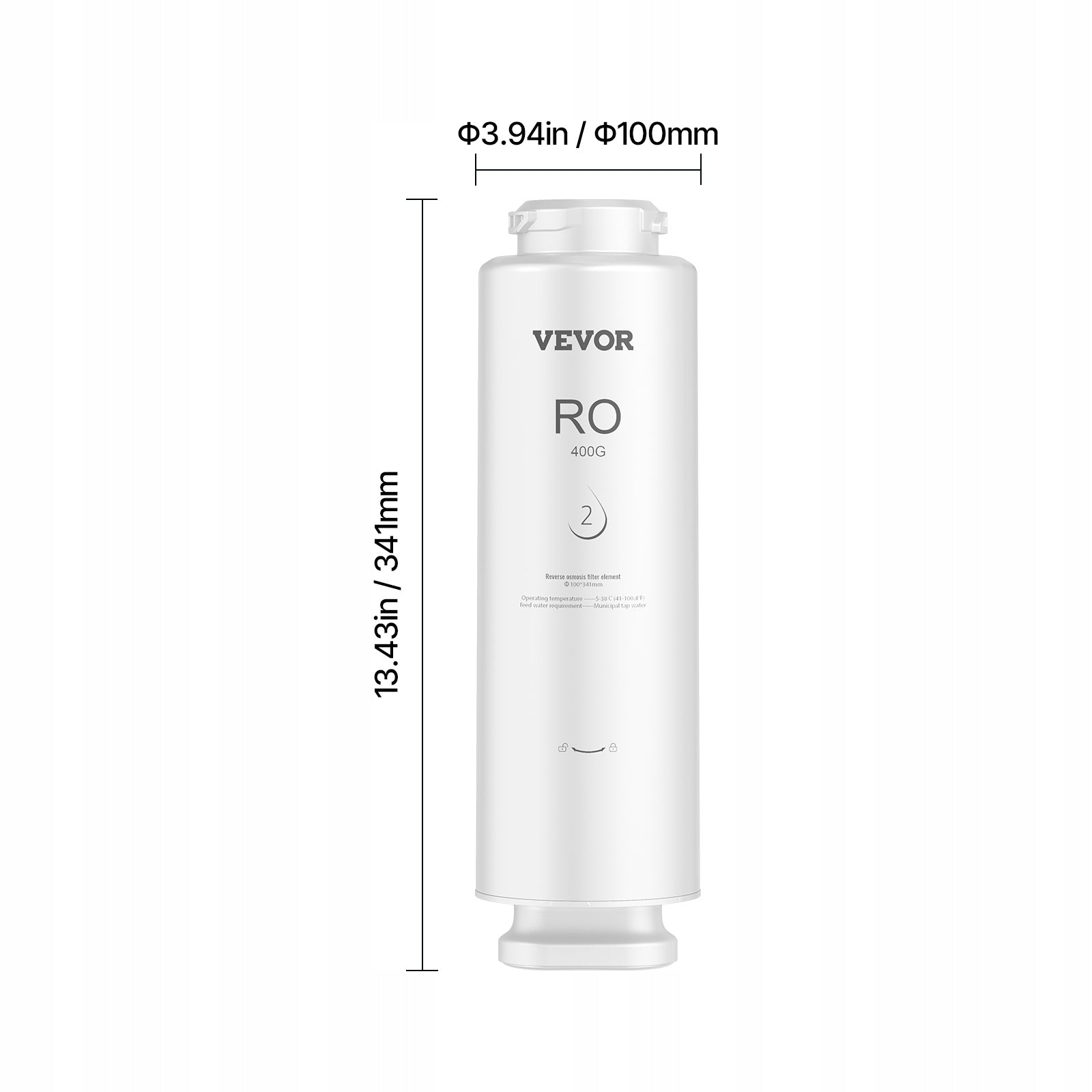 VEVOR Reverse Osmosis System With Rotary Inlet Multilayer Filtration Manufacturer code SCXLSXTLXRO