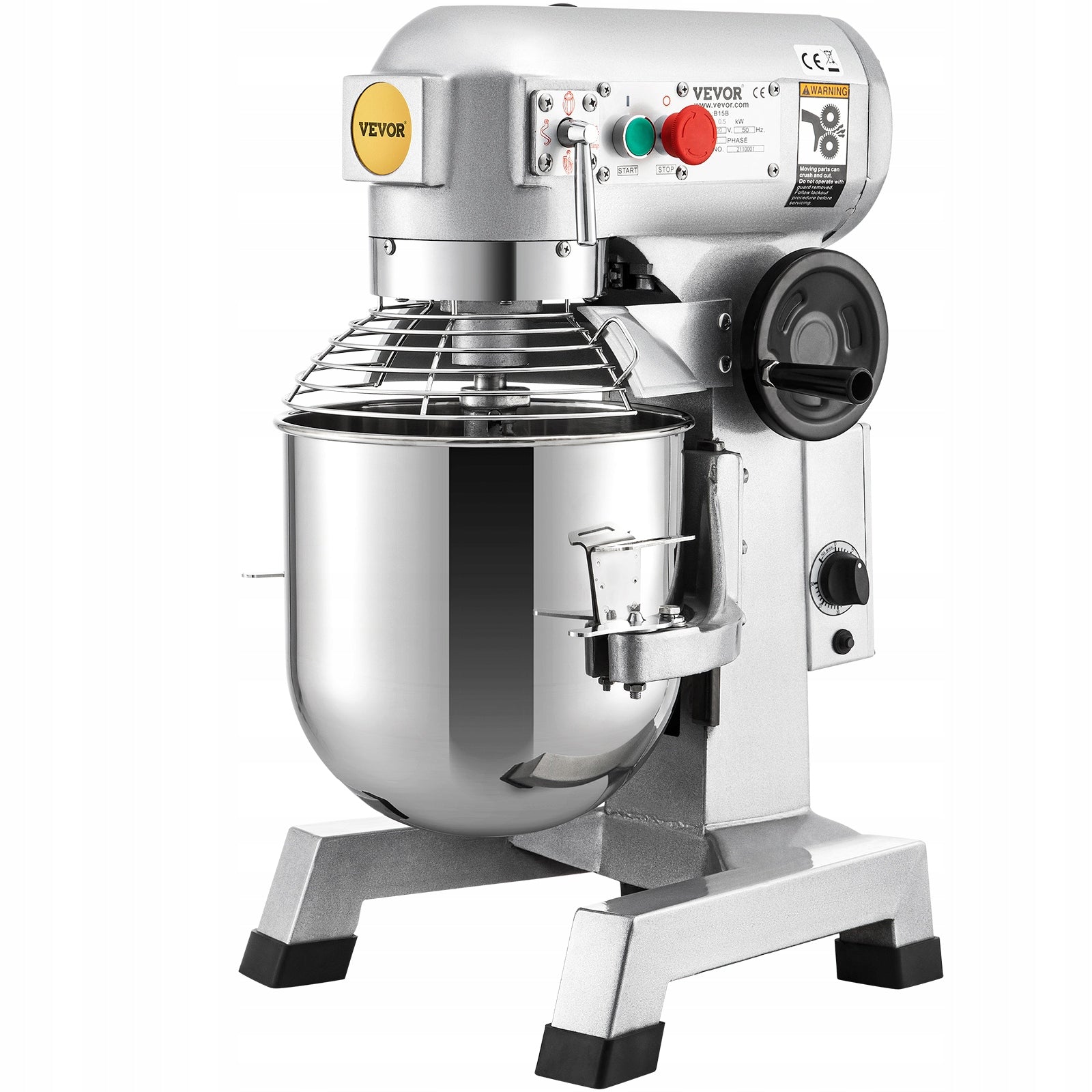 VEVOR Robot Kuchenny Mikser 30QT 3 Poziomy 1500W Ugniatarka Do Ciasta Power rating 1500 W