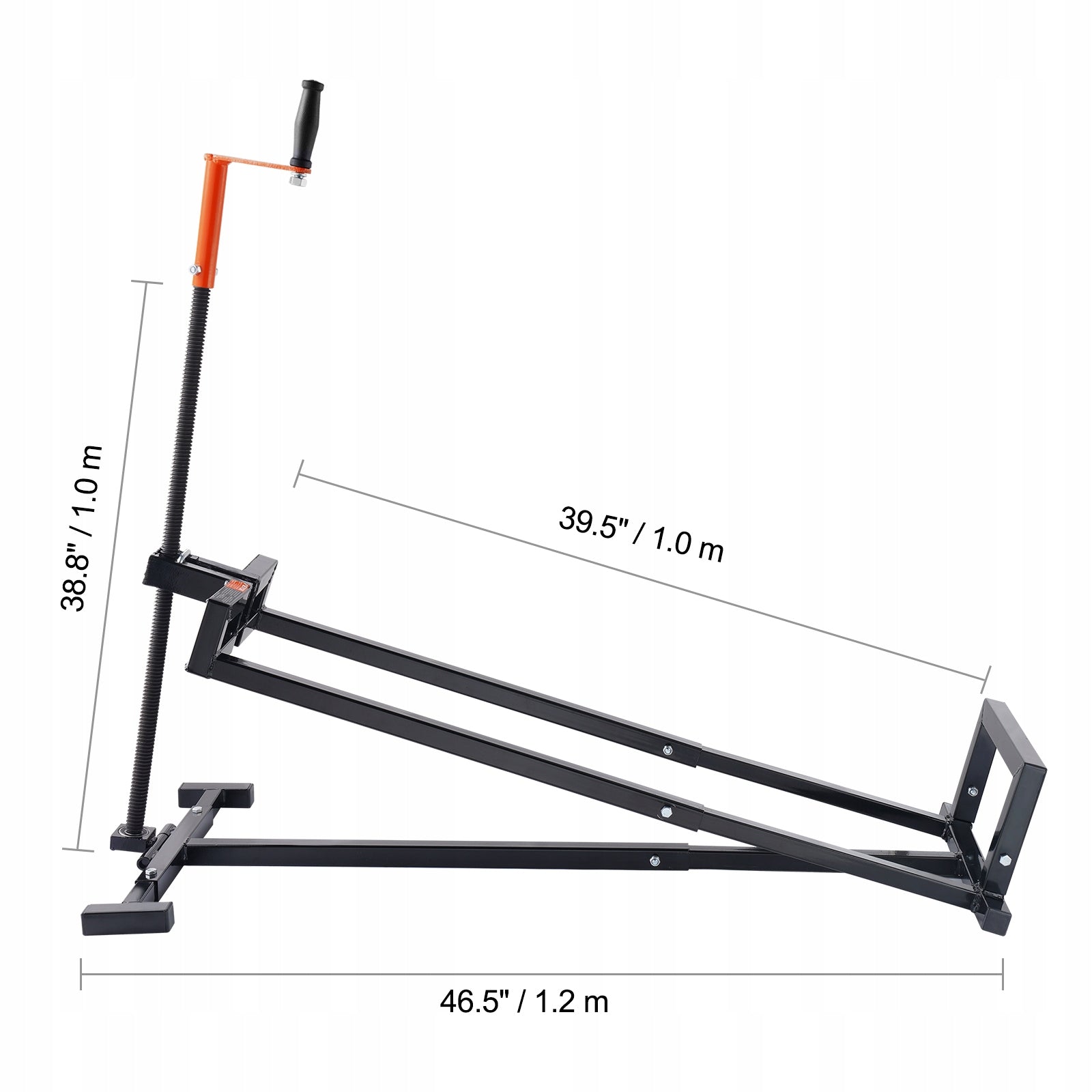 VEVOR Steel Self-Propelled Lawn Mower Lift Load Capacity 399,1KG Folding Manufacturer code GCJSJJSGS880KCFZ