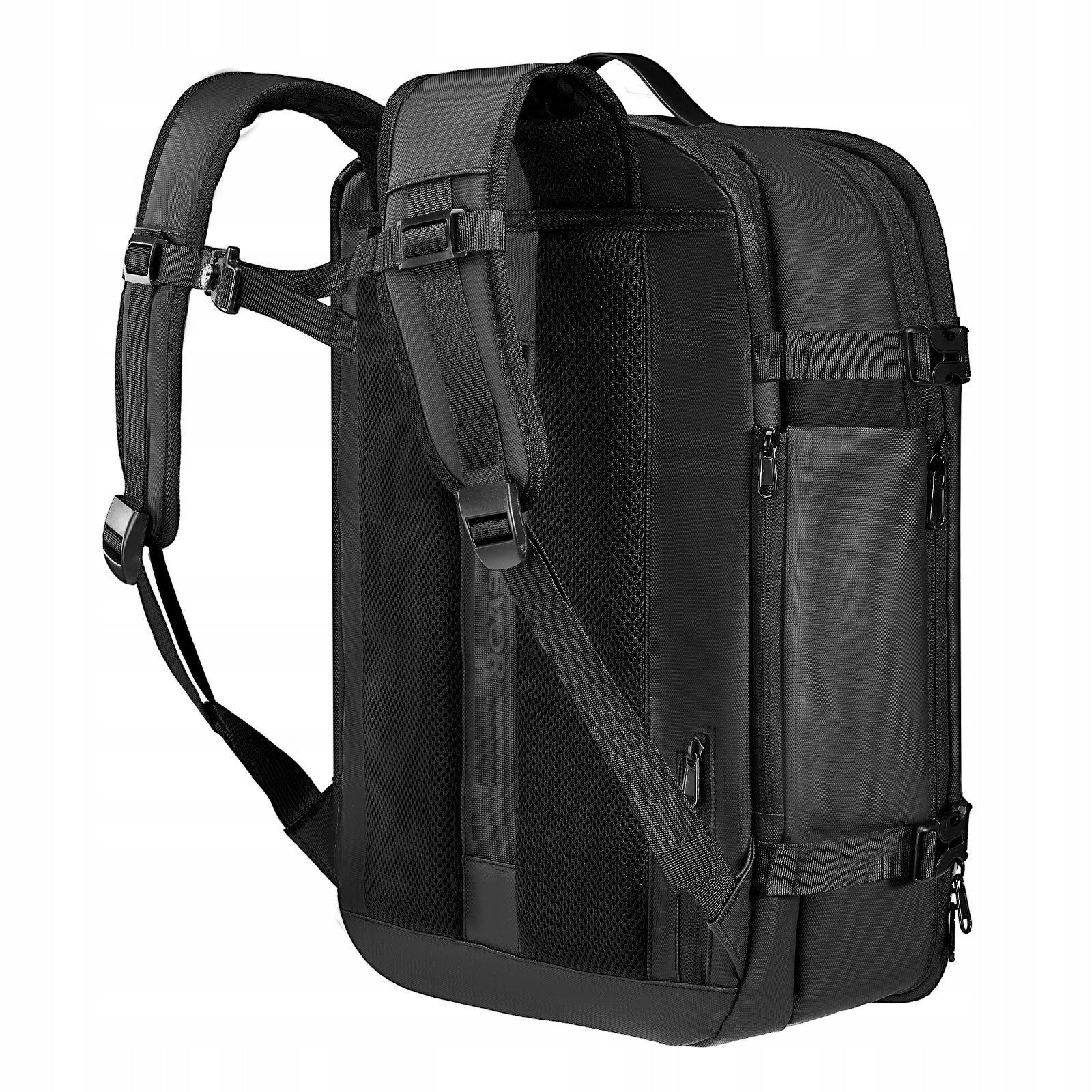 VEVOR Vacuum Backpack Expandable Black 65L With USB Charging Port Kind sports