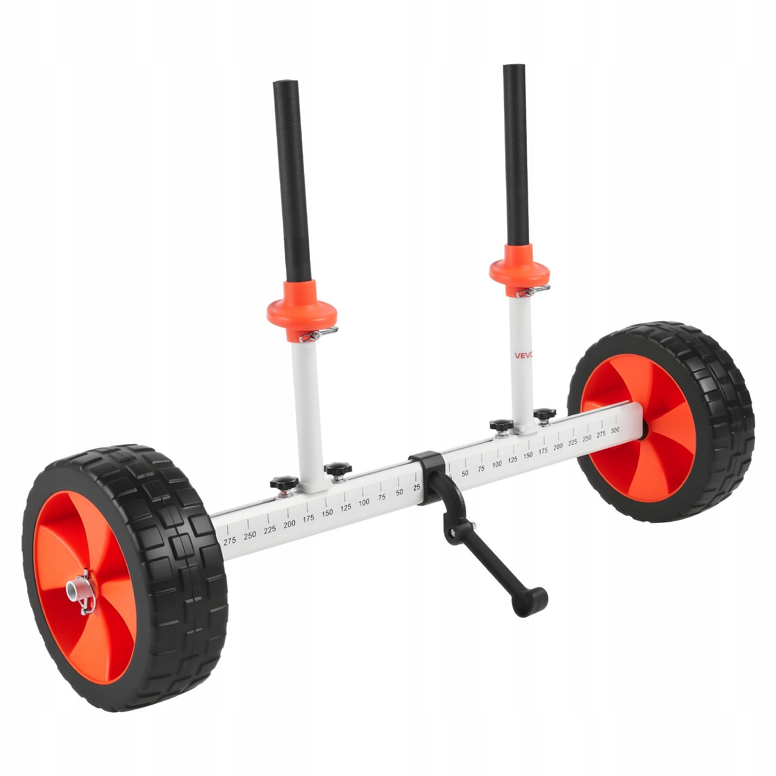 VEVOR Vertical Kayak Trolley With 25,4CM Polyurethane Wheels Load Capacity 113KG Material other