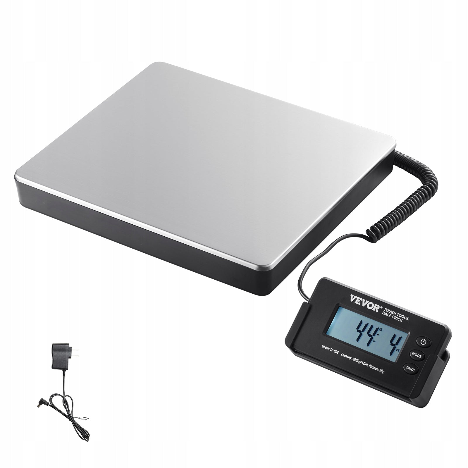 VEVOR Warehouse Scale 150G-200KG Platform Scale In LCD Screen With Stand Brand Vevor