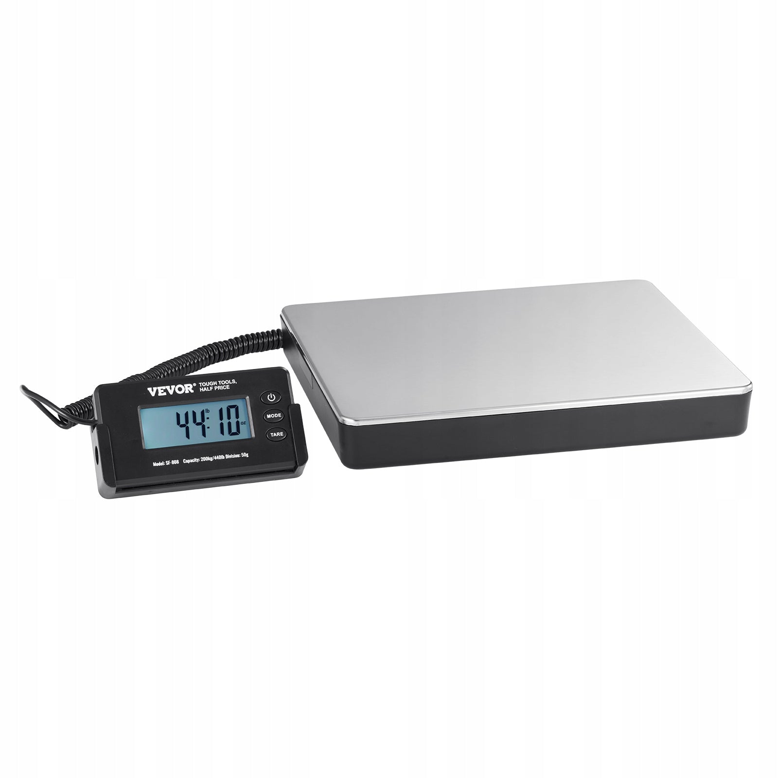 VEVOR Warehouse Scale 150G-200KG Platform Scale In LCD Screen With Stand