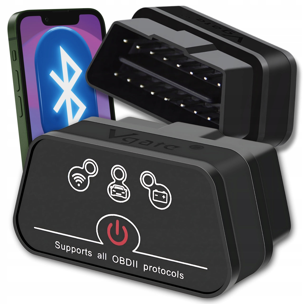 VGATE ICAR 2 BLUETOOTH 5.0/4.0 OBD2 Scanner for iOS