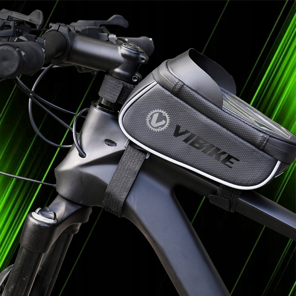 VIBIKE POUCH BICYCLE POUCH HOLDER BICYCLE CASE FRAME PHONE 6,7" Capacity 0.85 l