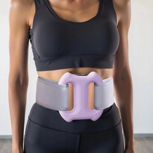 VIBRATING BELT FOR ABDOMINAL MASSAGE FASCIA RING 5 LEVELS WITH