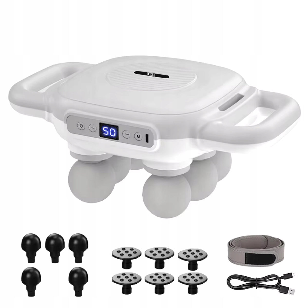 VIBRATION MASSAGER FOR THE BODY UP TO 6 HEADS SLIMMING CELLULITE INTENSE