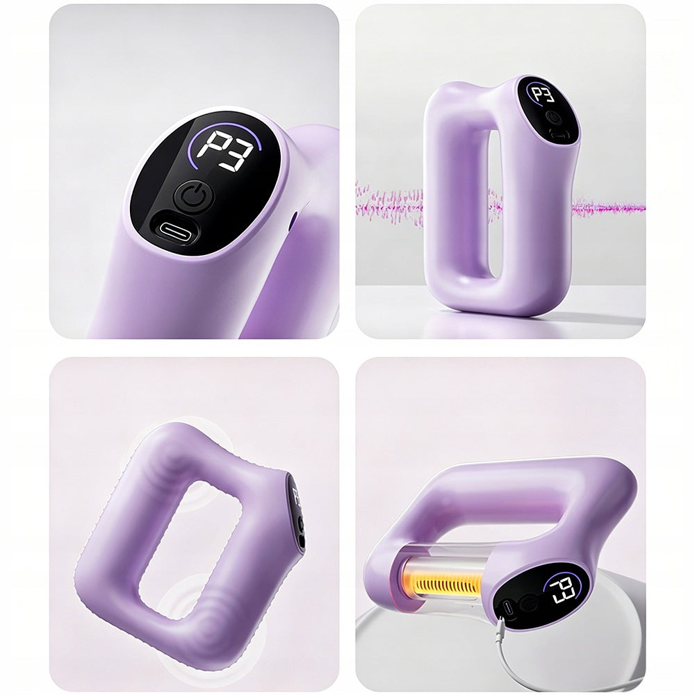 VIBRATION SLIMMING BELT 5 LEVELS 3 MODES PURPLE PORTABLE Brand no brand