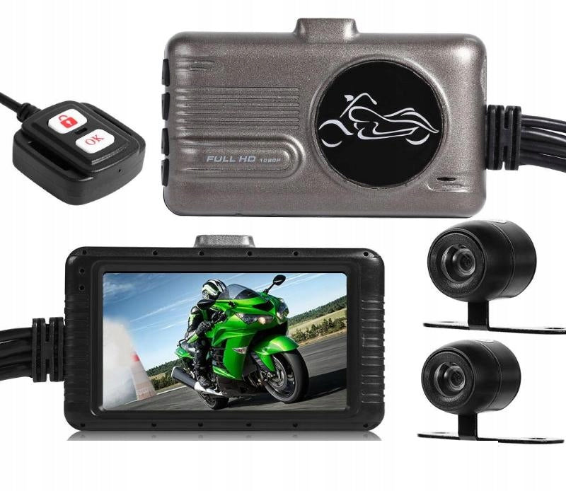 VIDEO RECORDER 3″ MOTORCYCLE VIDEO RECORDER MOTORCYCLE FULL HD CAMERA