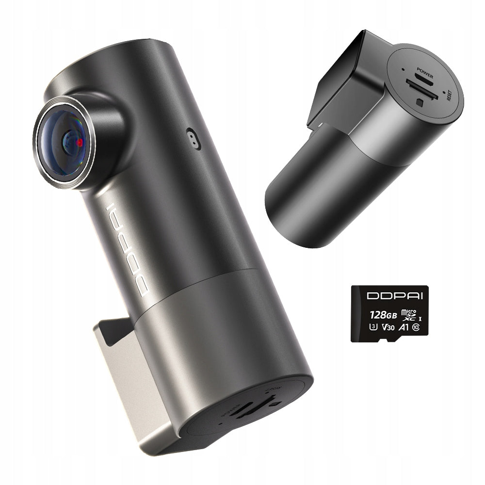 VIDEO RECORDER DDPAI MINI Pro 4K CAR CAMERA NightVIS WIFI6 +128GB