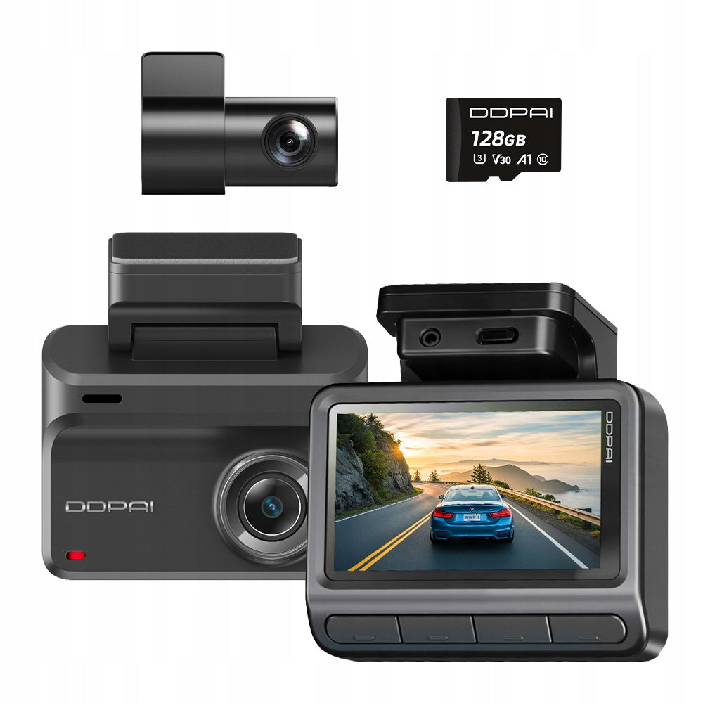 VIDEO RECORDER DDPAI Z50 Pro 4K GPS WIFI +REAR +128GB