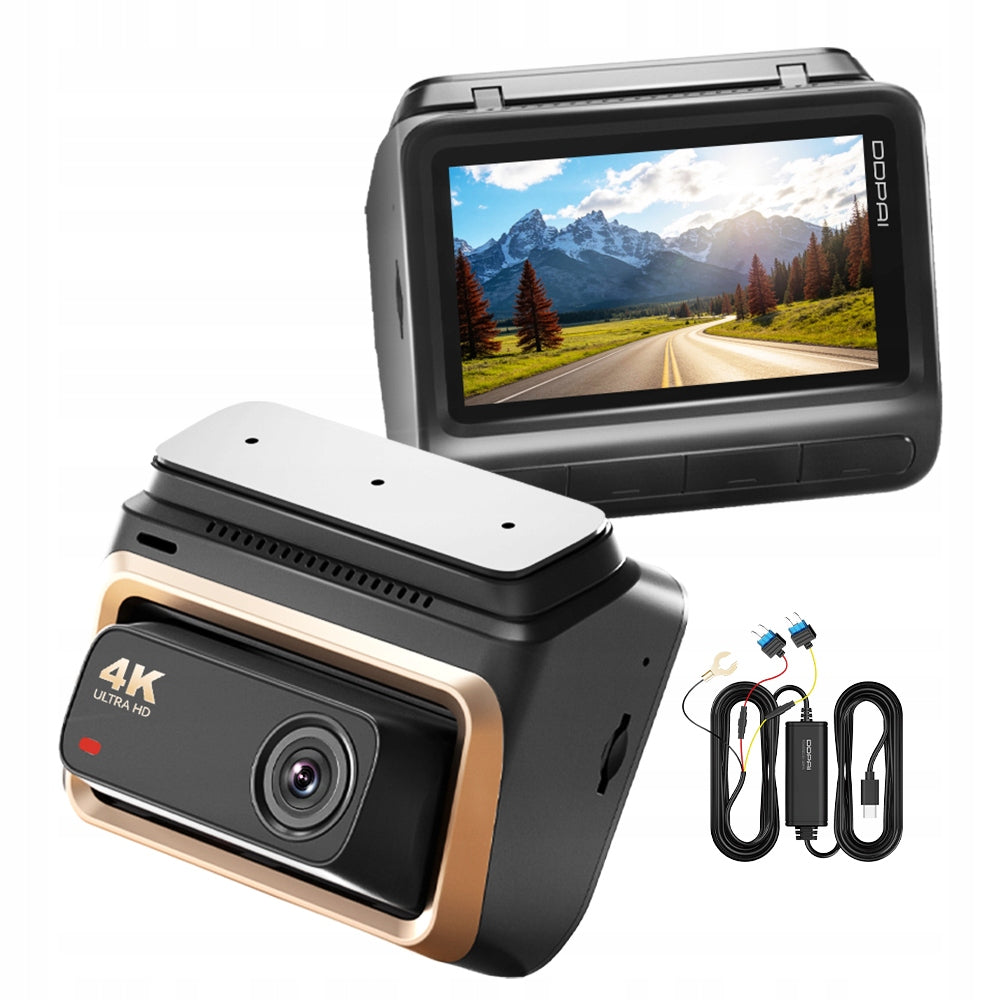 VIDEO RECORDER DDPAI Z60 Pro 4K HDR GPS CAR CAMERA + HARDWIRE KIT