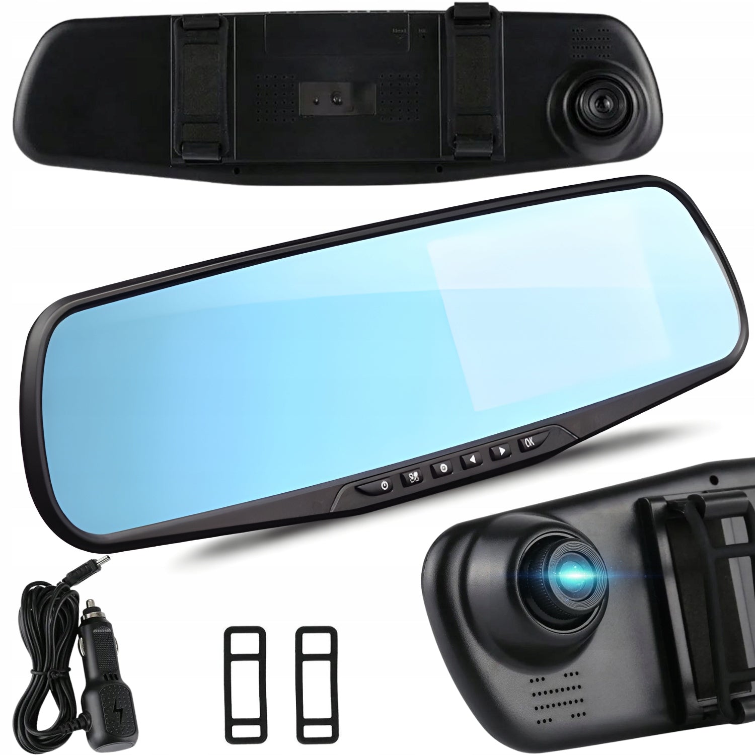 VIDEO RECORDER IN MIRROR CAR CAMERA DRIVING RECORDER HD