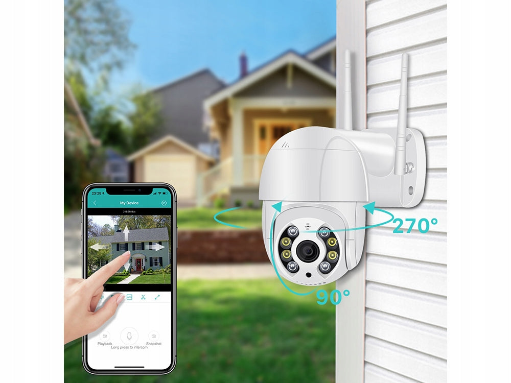 VIDEO RECORDER MONITORING CAMERA ROTATING WIFI PREVIEW Manufacturer code 3mp