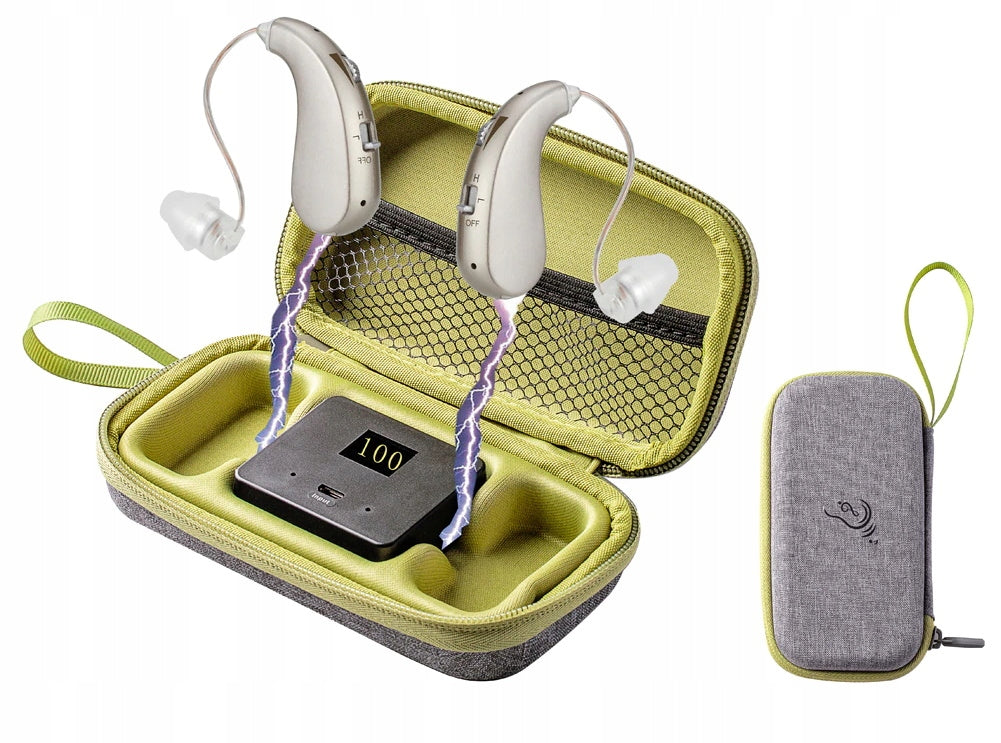 VIGOMED HEARING AID Rechargeable 2 PIECES CASE