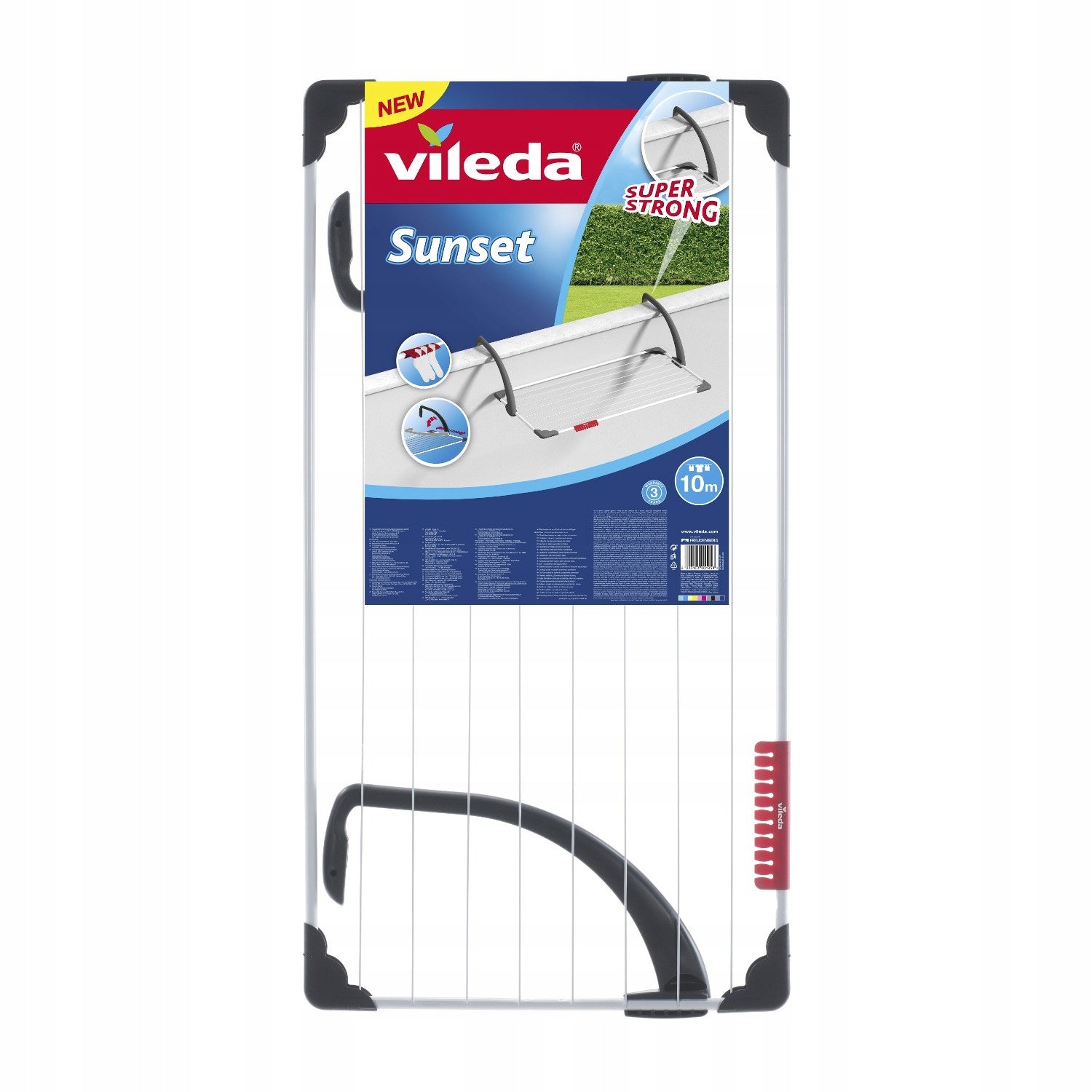 VILEDA BALCONY LINE DRYER 110-111 cm