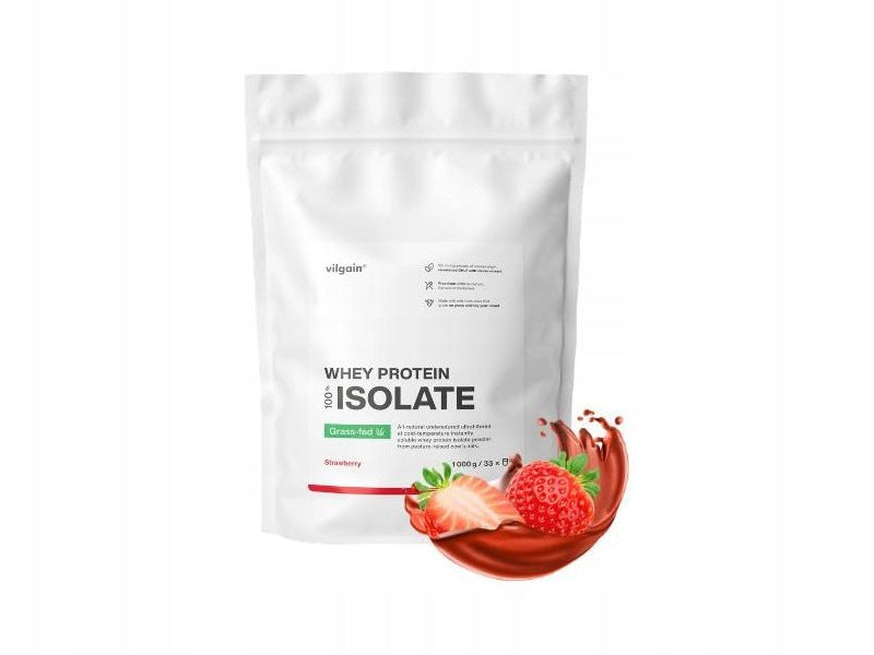 VILGAIN Grass-Fed Strawberry Protein Conditioner (1000 g)