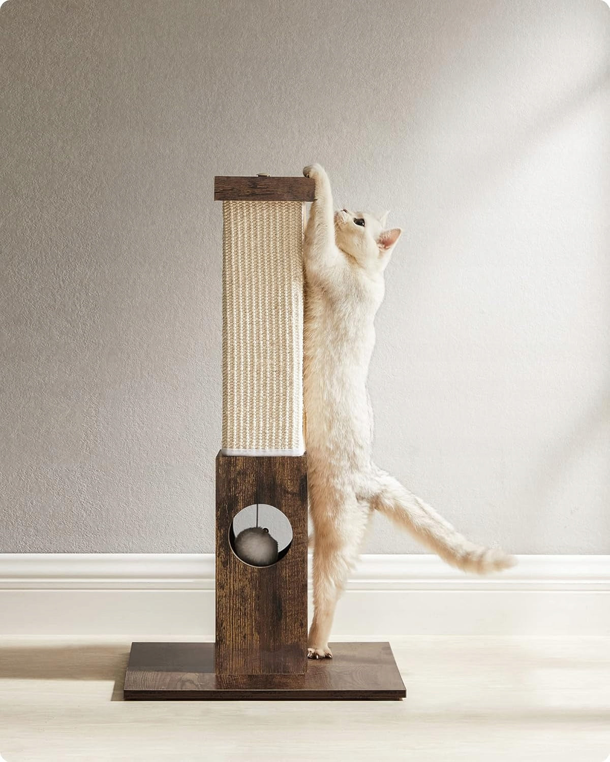VINTAGE CAT SCRATCHER HIGH DURABLE STABLE PROTECTS FURNITURE 73CM Kind small scratching post scratching mats scratching post