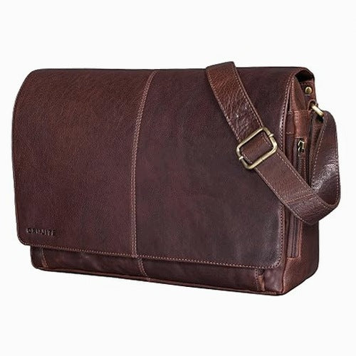 VINTAGE LEATHER BAG FOR LAPTOP 15 6 INCH BUSINESS WOMEN'S