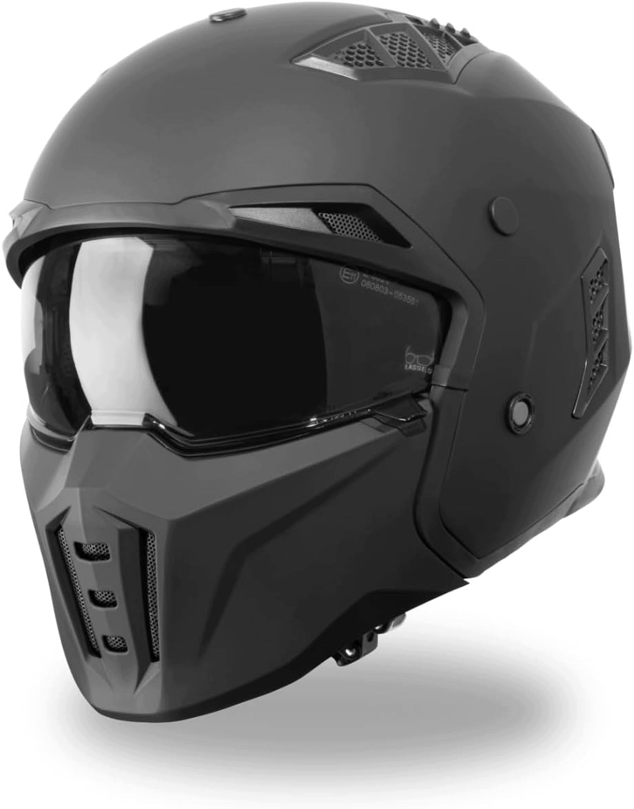 VINZ Shuto jet helmet / Streetfighter ECE 22.06