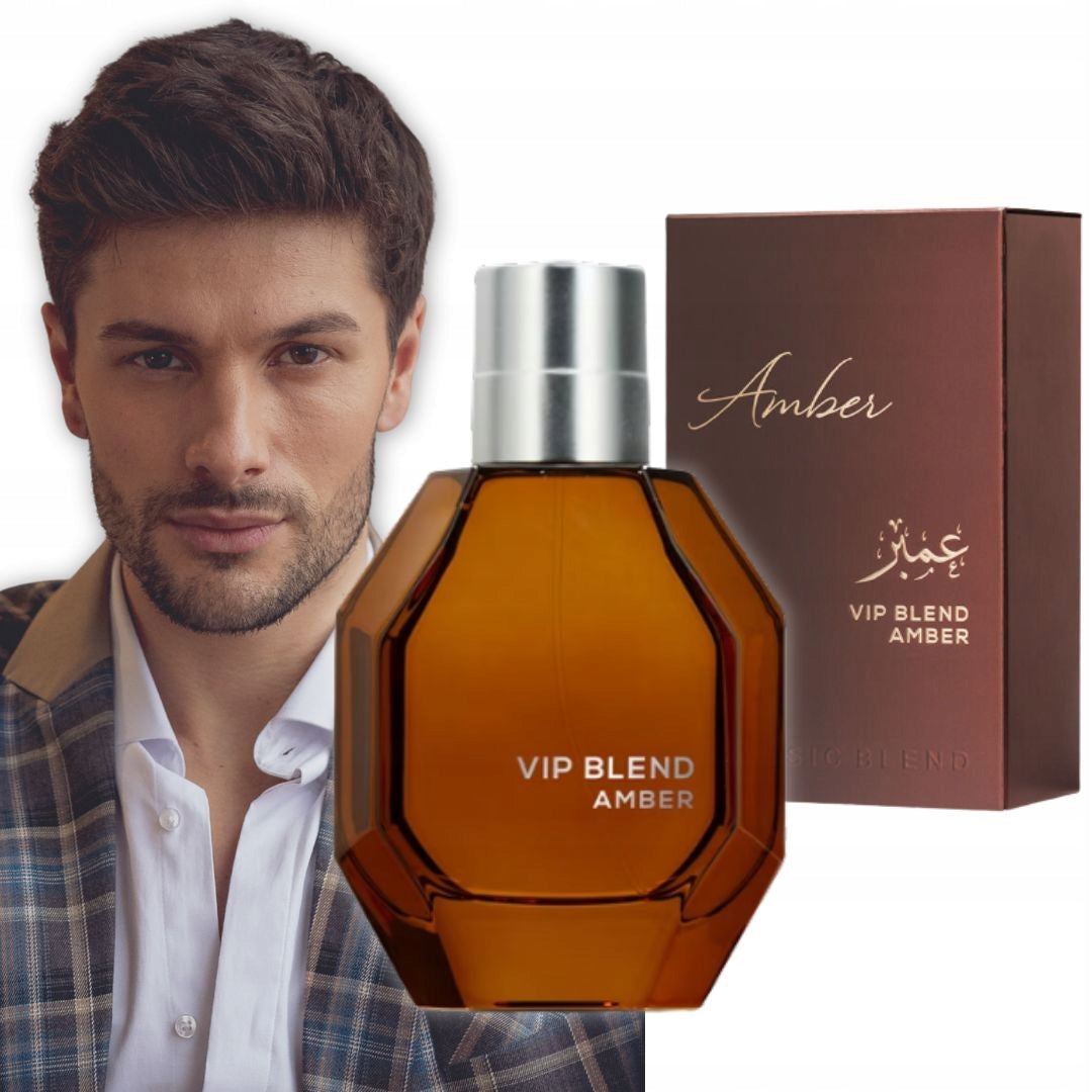 VIP BLEND AMBER ARABIC FRUIT AMBER PERFUME 100 ml AL REHAB EDP Packaging status original