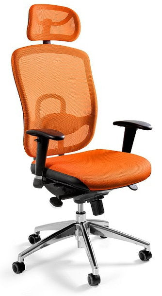 VIP armchair Unique orange swivel office Meets new standards