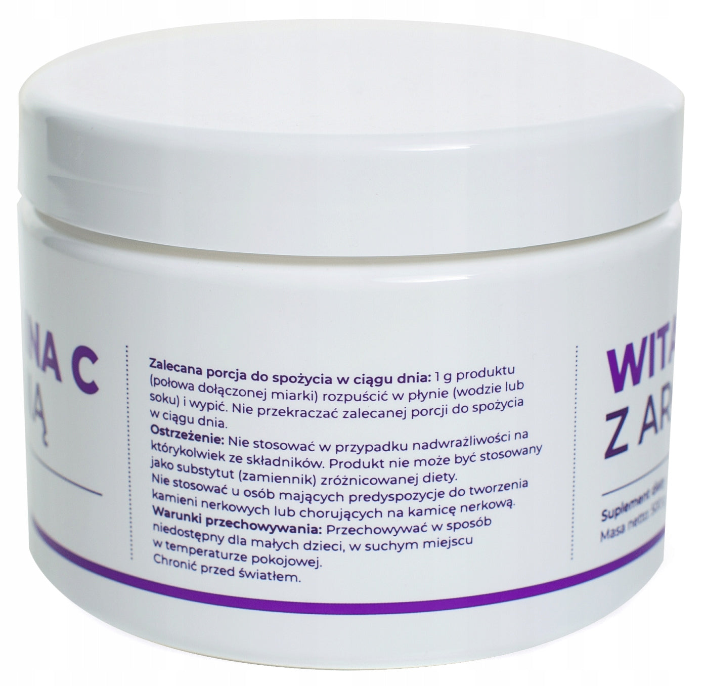 VISANTO VITAMIN C with CHOKEBERRY 500g IMMUNITY Expiration date not specified