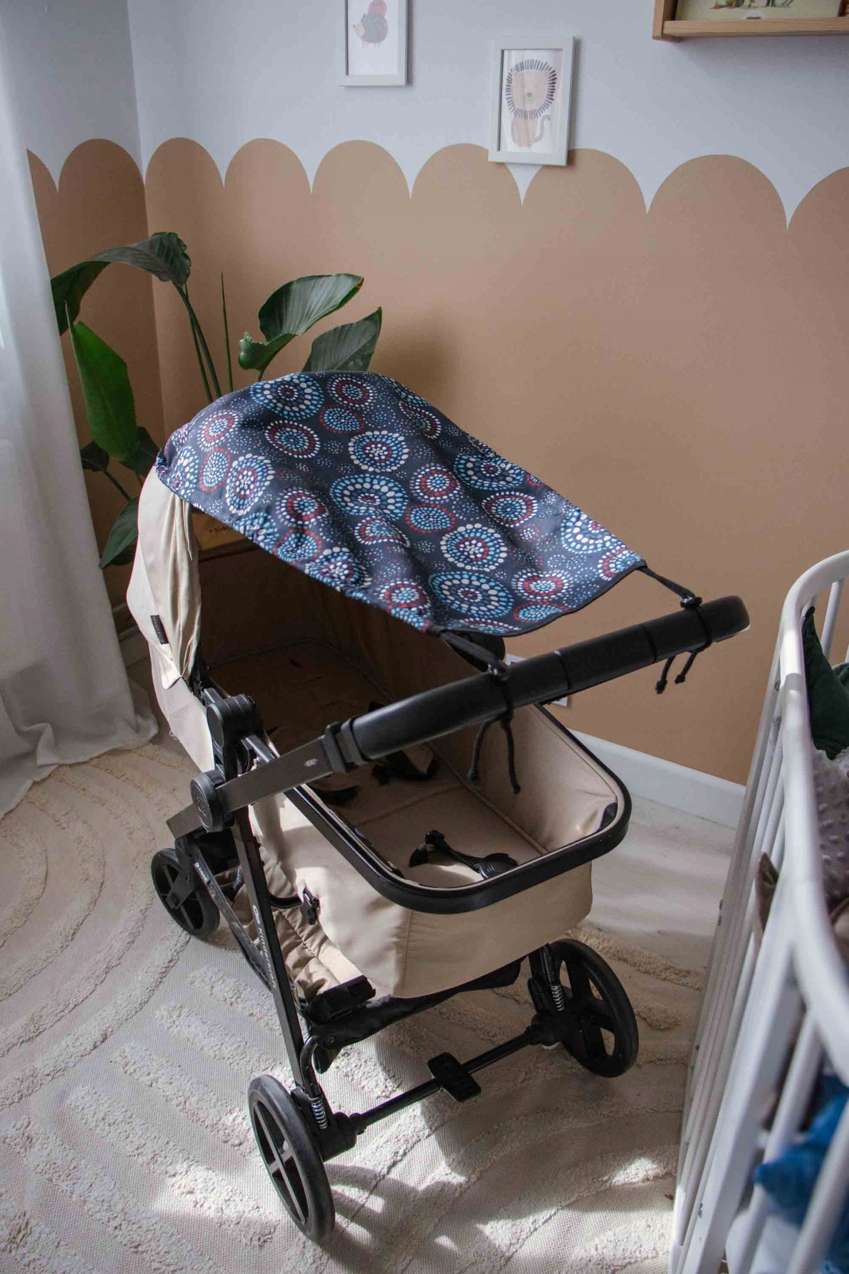 VISOR FOR STROLLER UV SUN VISOR WATERPROOF PROTECTION JUKKI Brand Jukki